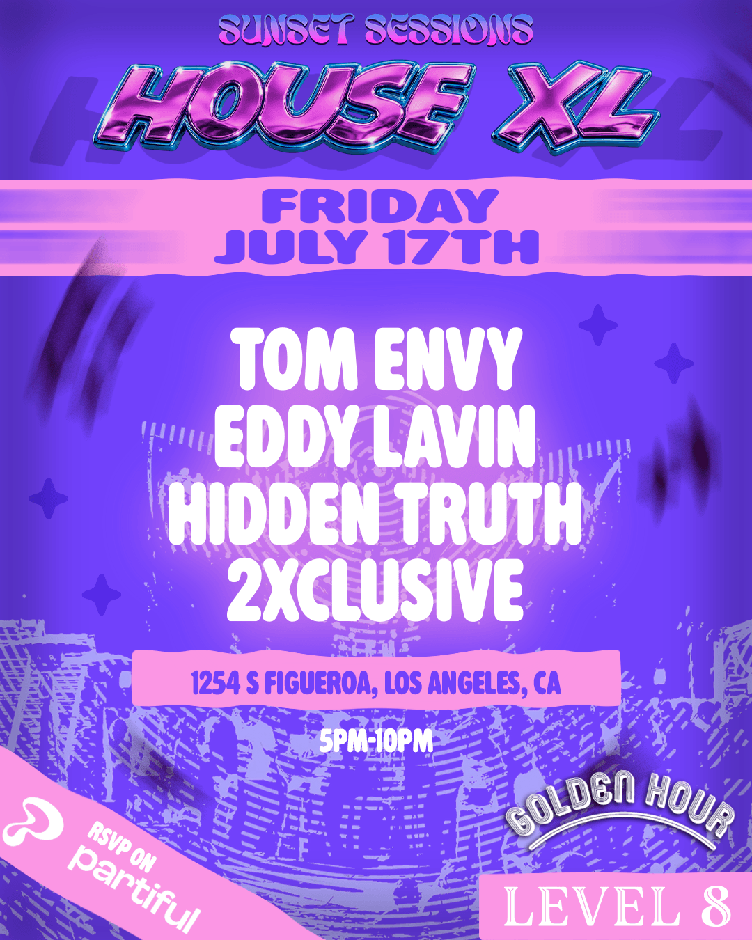 SUNSET SESSIONS presents: HOUSE XL Takeover