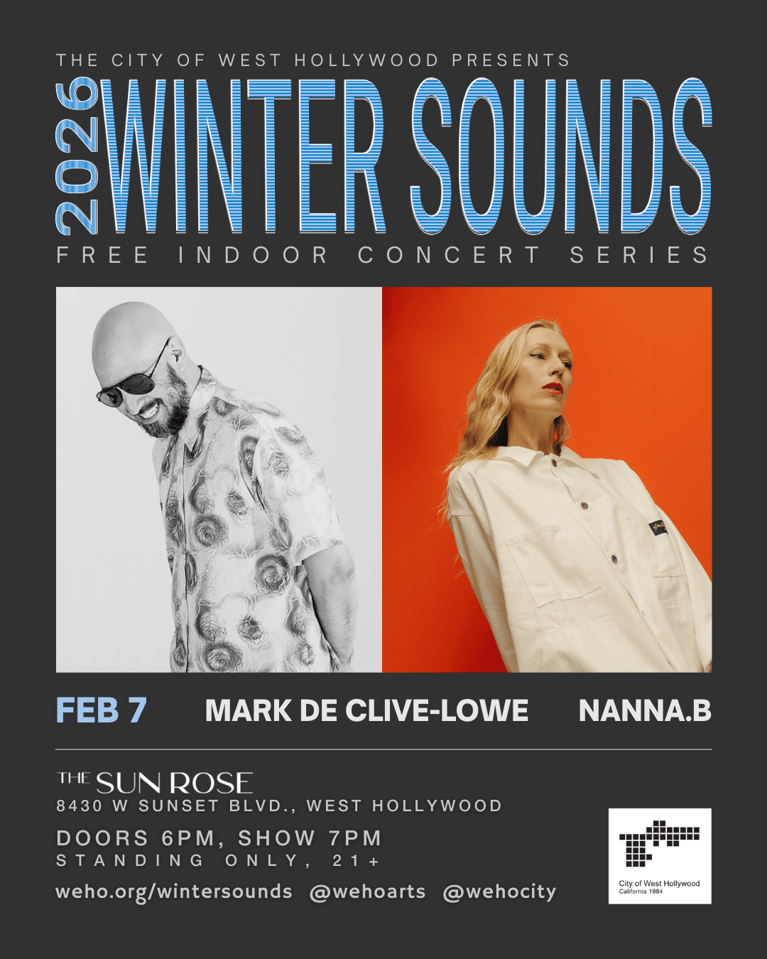 Mark de Clive-Lowe and Nanna.B at Winter Sounds