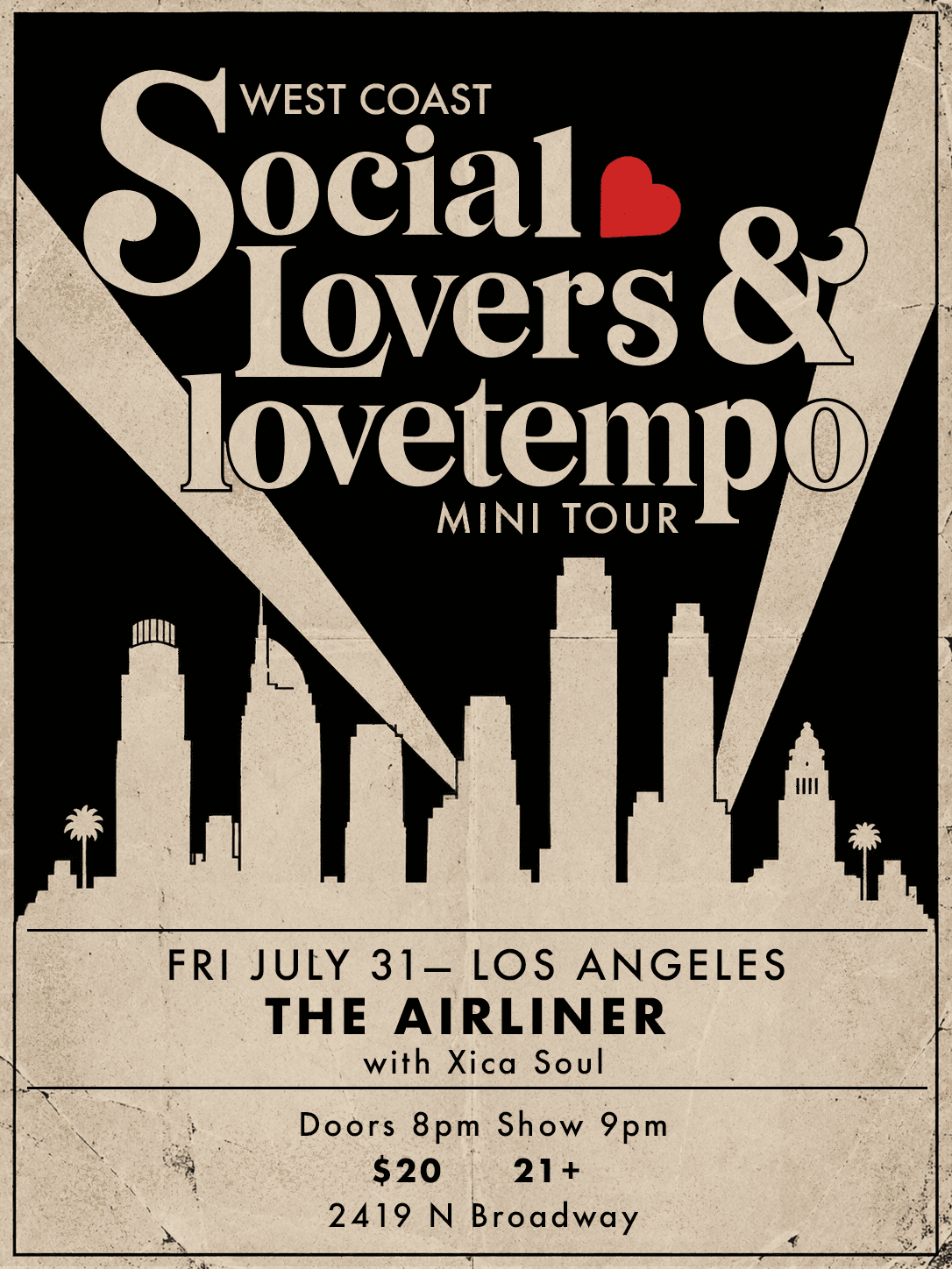 Social Lovers & lovetempo with Xica Soul