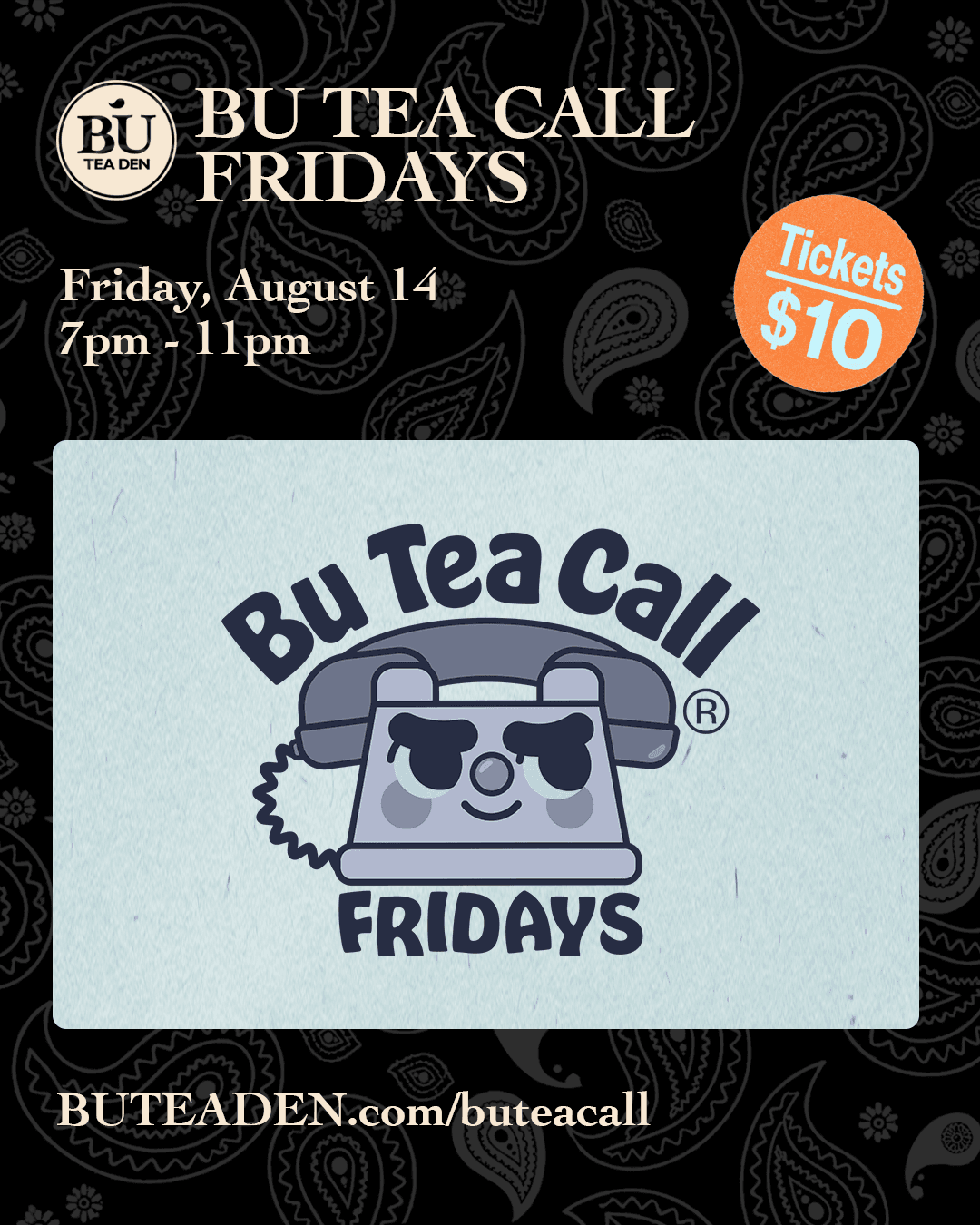Bu Tea Call Friday
