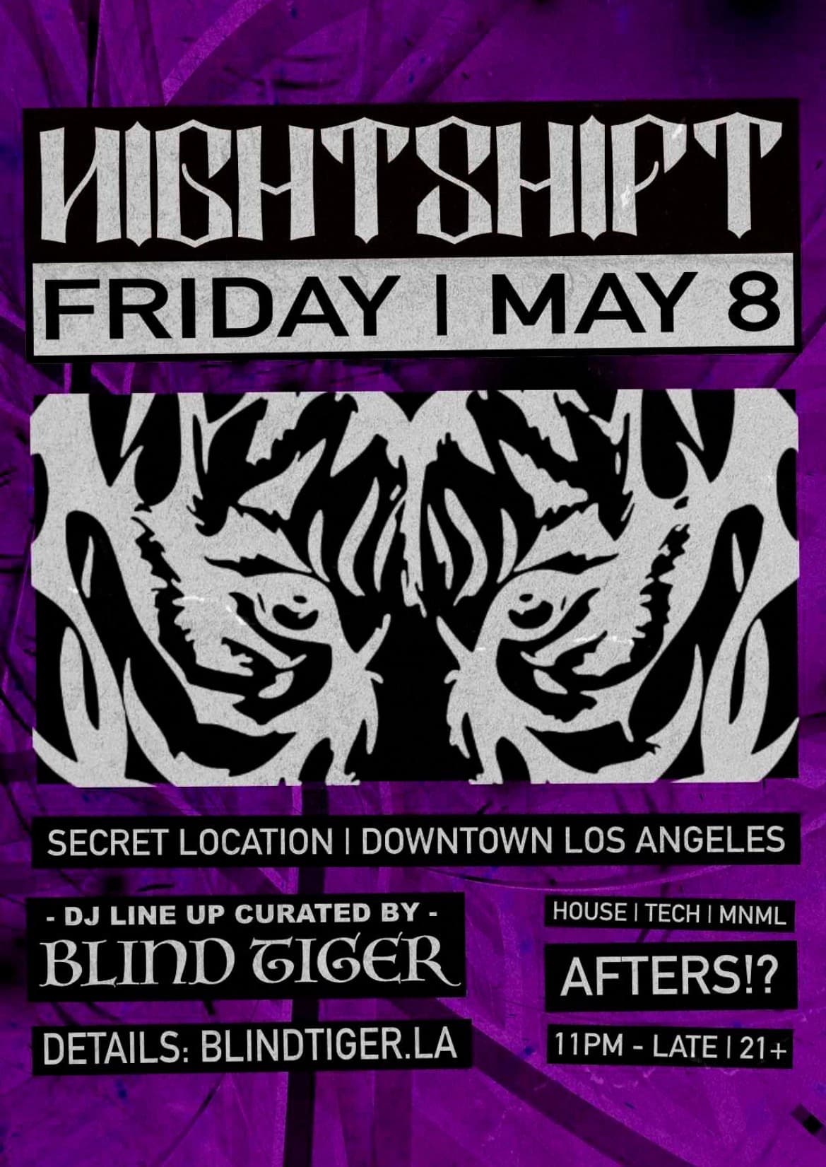 NIGHTSHIFT AFTER HOURS