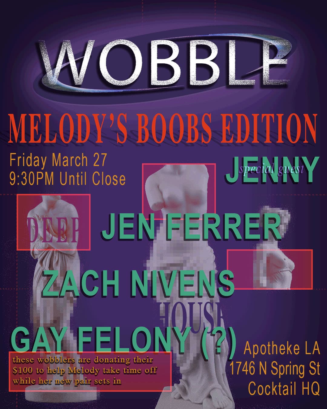 WOBBLE: Melody's Boobs Edition