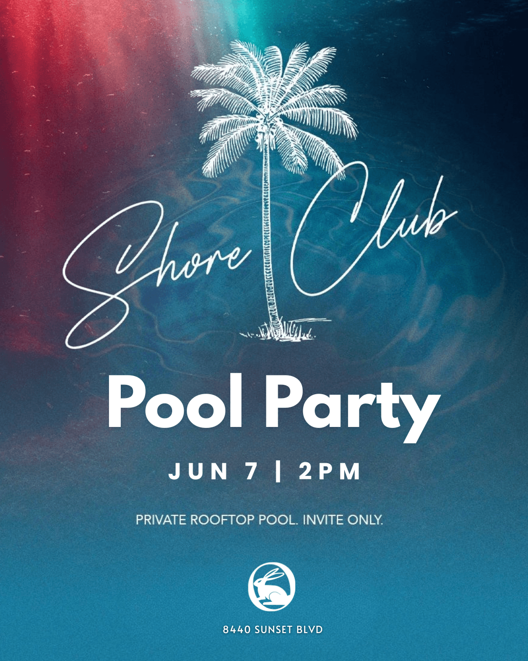 Young Hollywood Pool Party at White Rabbit Los Angeles - West Hollywood Event