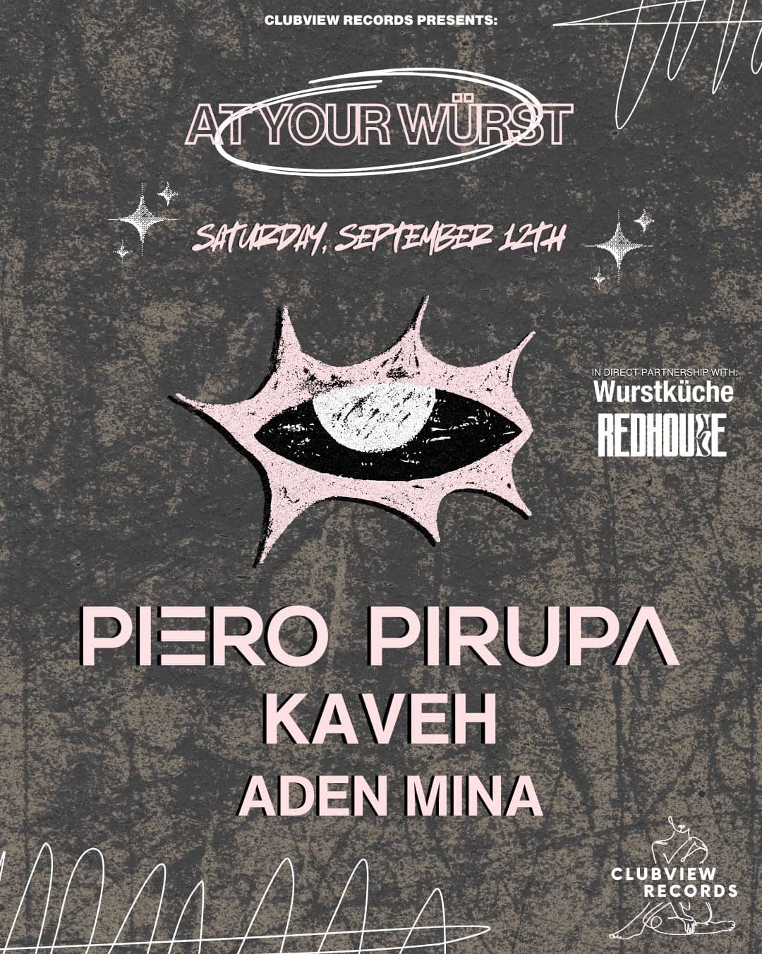 AT YOUR WÜRST W/ PIERO Pirupa