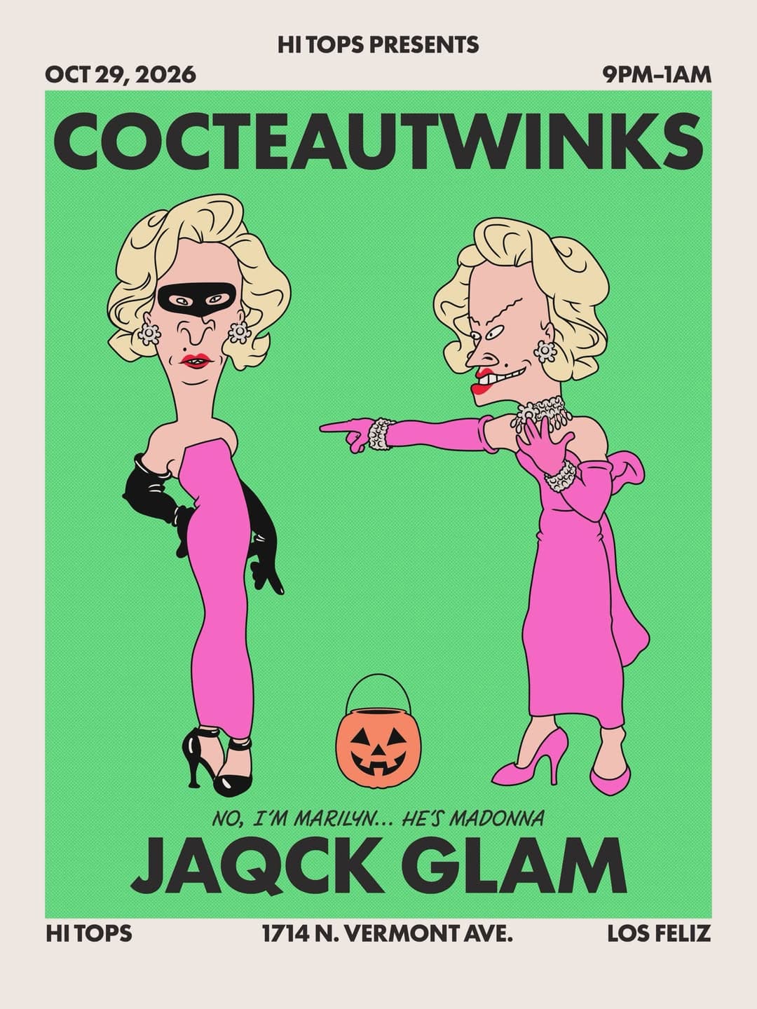 COCTEAUTWINKS + JQCK GLAM
