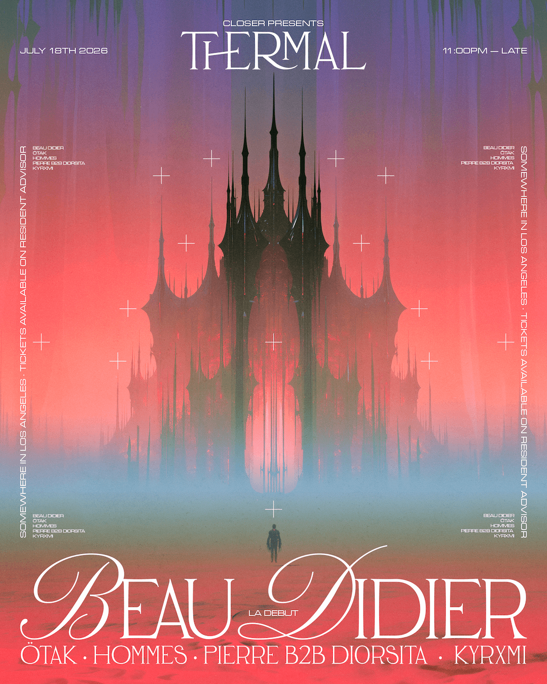 CLOSER presents THERMAL with Beau Didier (LA Debut)