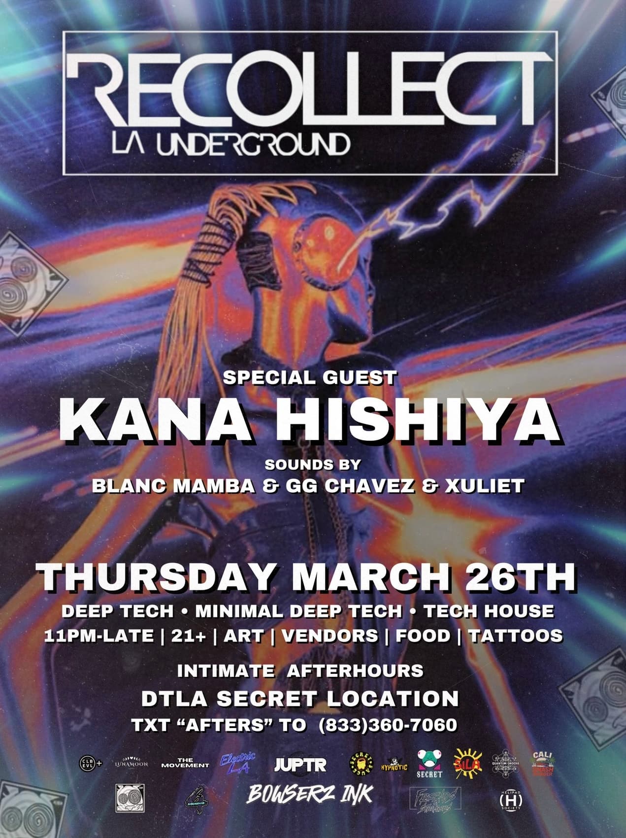 RECOLLECT LA UNDERGROUND AFTER HOURS