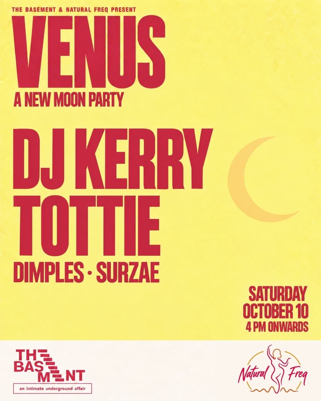 VENUS — A NEW MOON PARTY