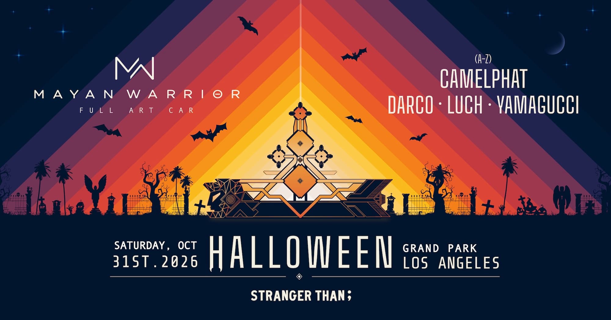 MAYAN WARRIOR HALLOWEEN (FULL ART CAR)
