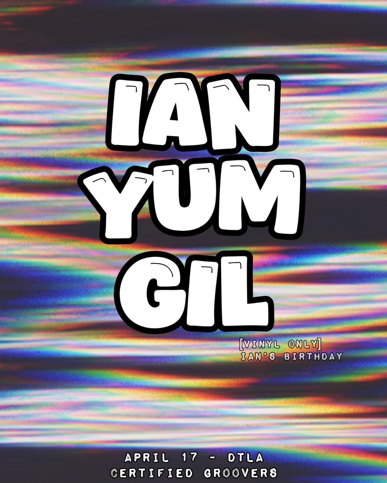 Certified Groovers: IAN, YUM & GIL [vinyl only]