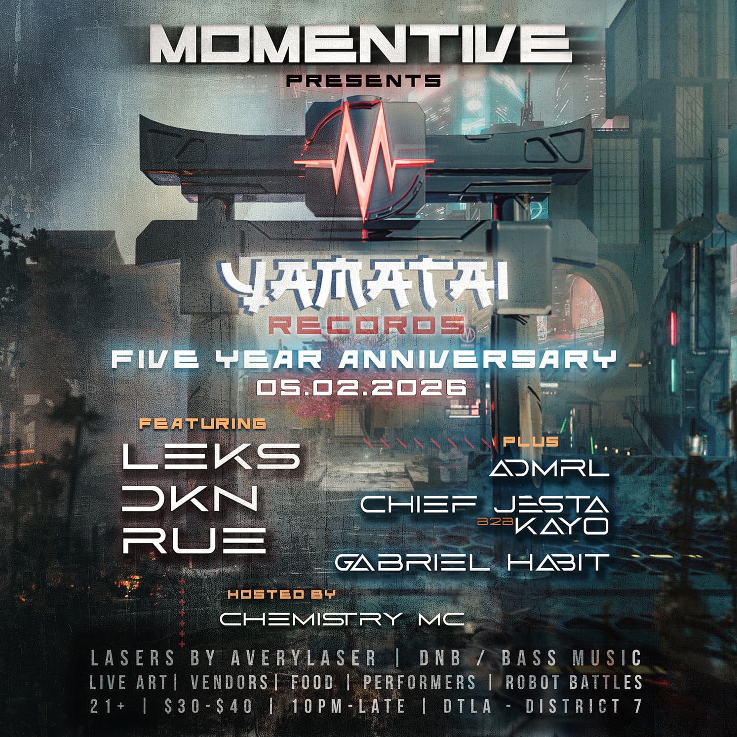 Momentive: feat Yamatai Records (U.S.) Debut