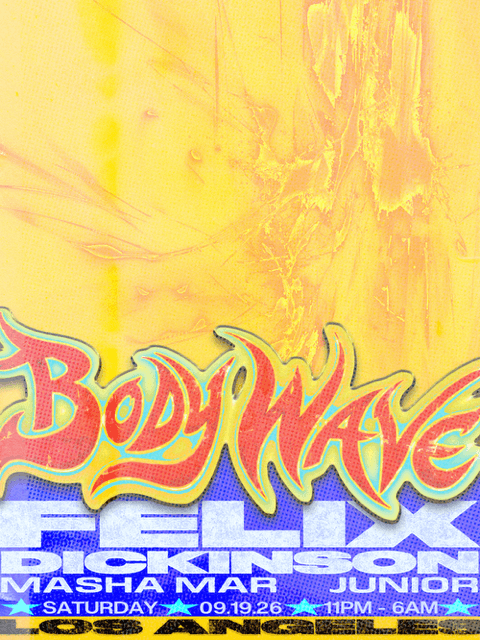 body wave: Felix Dickinson (UK), Masha Mar, Junior