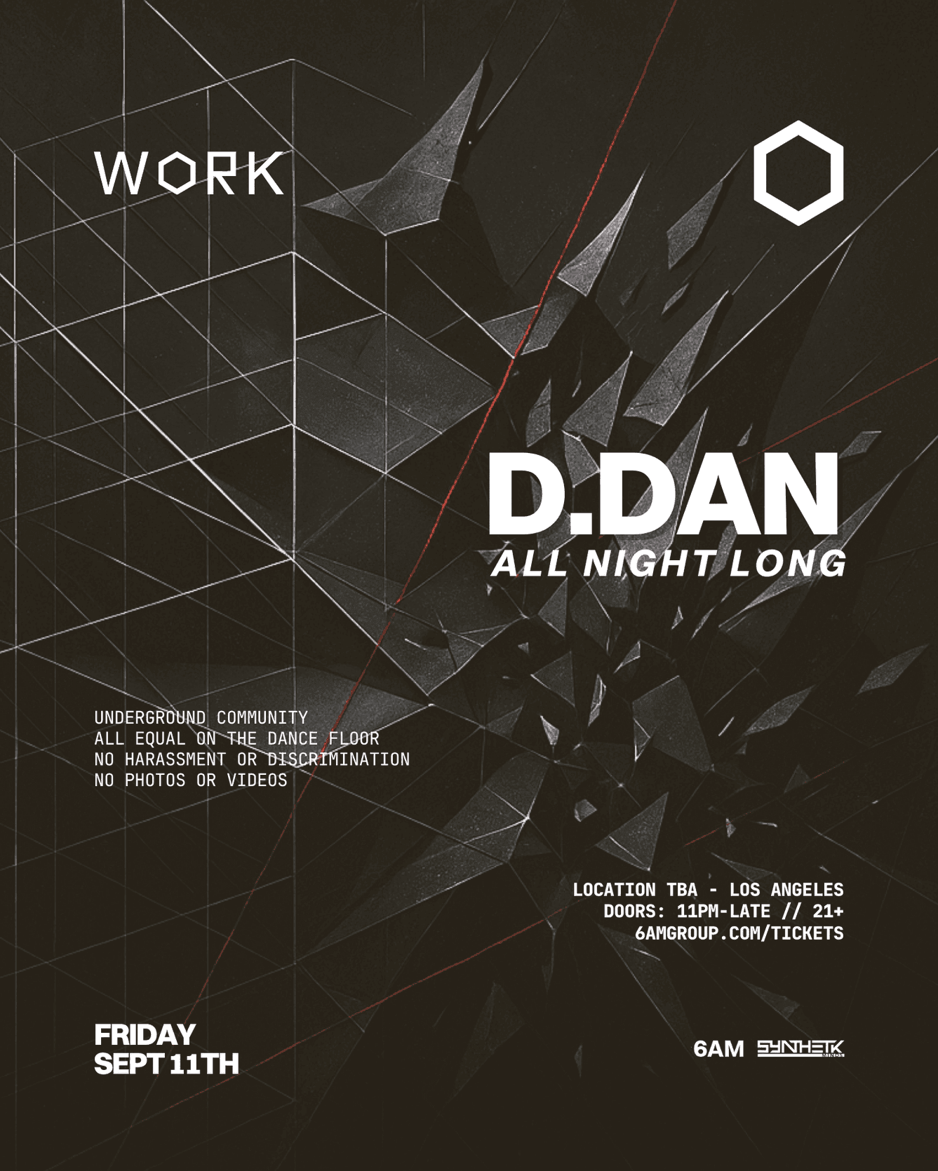 WORK presents: D.Dan [All Night Long]
