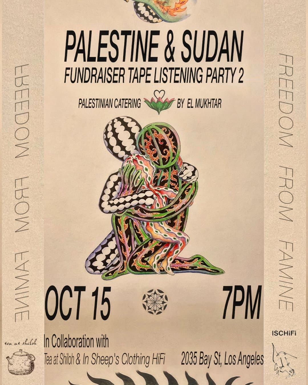 Palestine & Sudan Fundraiser Tape Listening Party 2