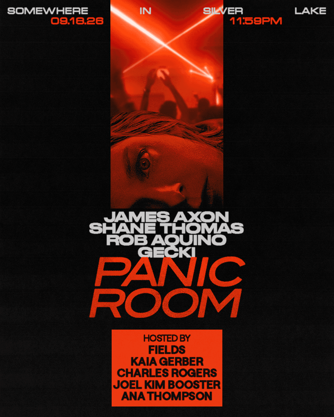 Panic Room feat. James Axon, Gecki, Shane Thomas & Rob Aquino
