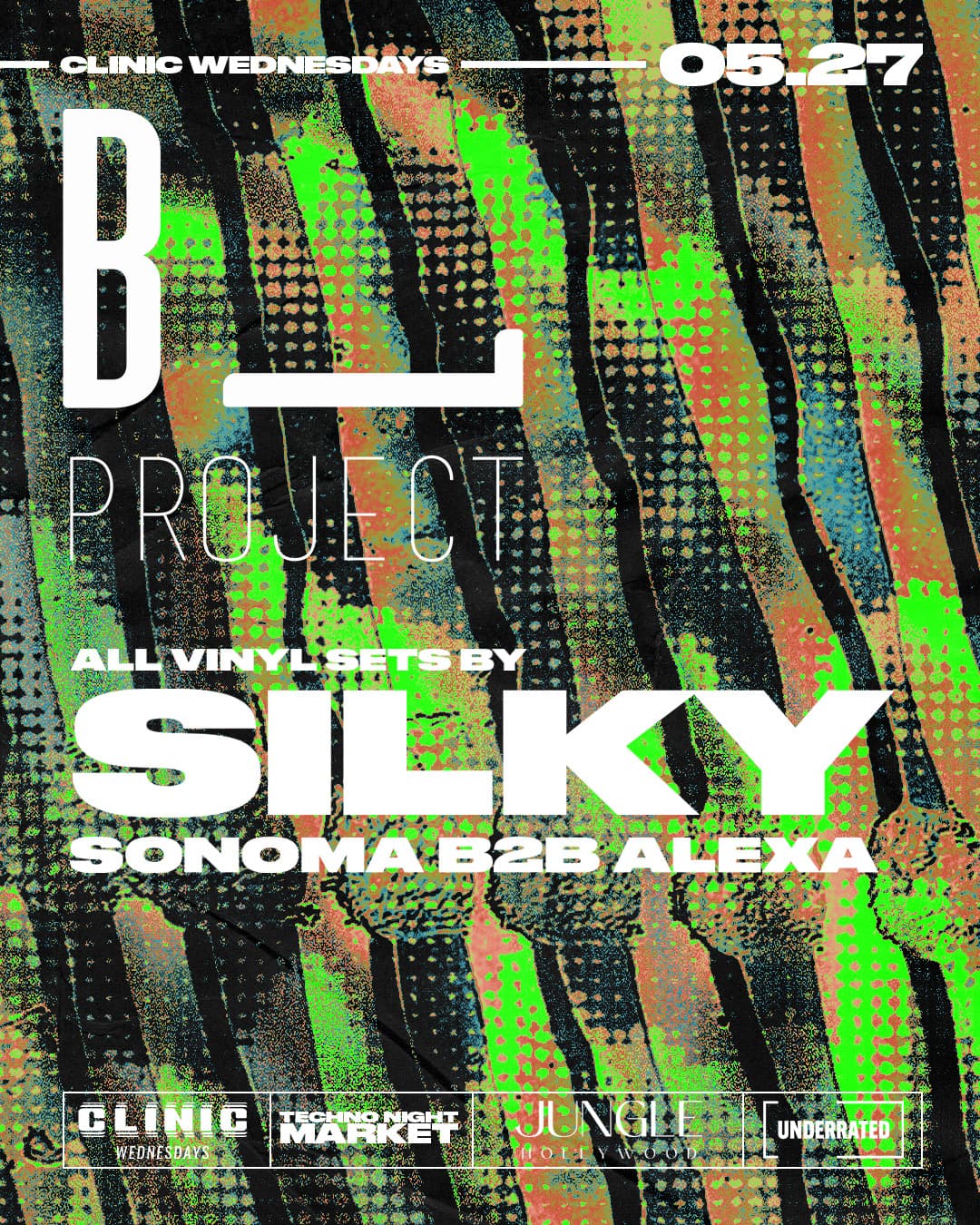Clinic x Borderless: All Vinyl feat. Silky event