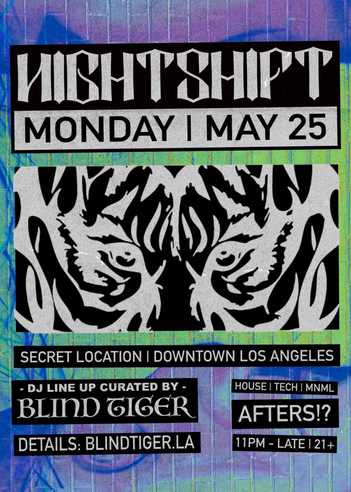 NIGHTSHIFT AFTER HOURS event