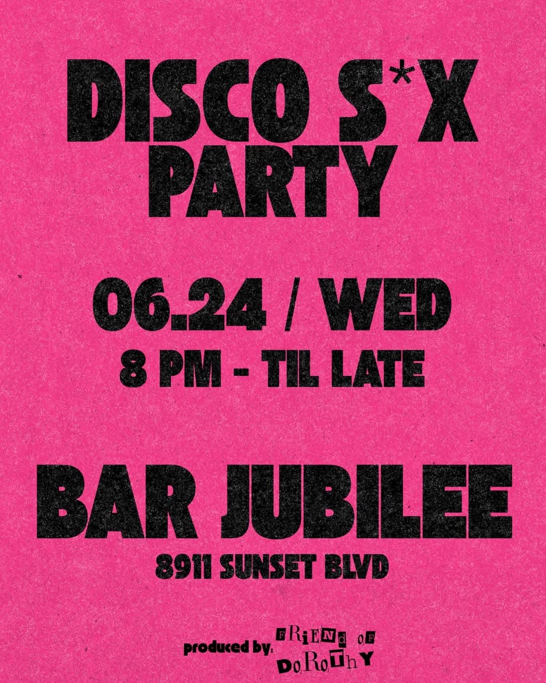 DISCO S*X PARTY