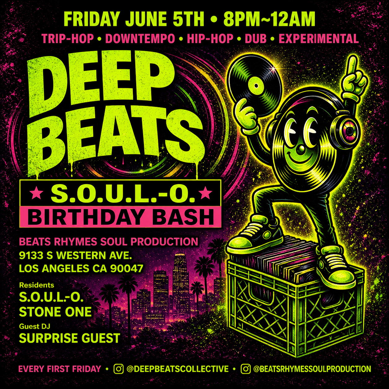 Deep Beats First Fridays