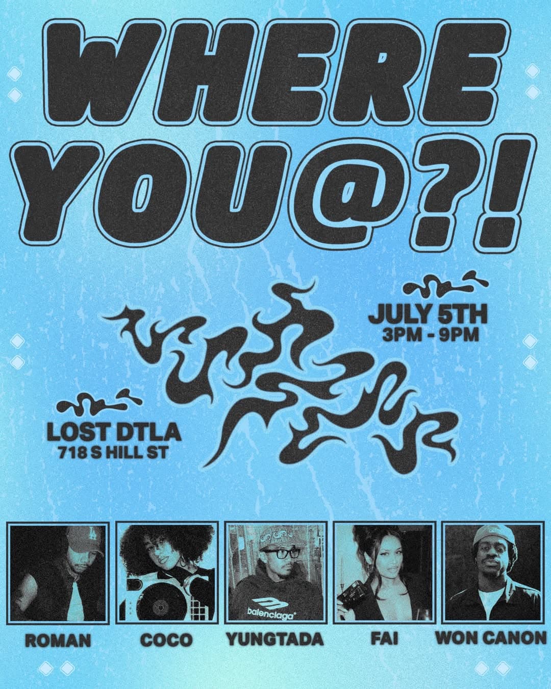 Where You @?!