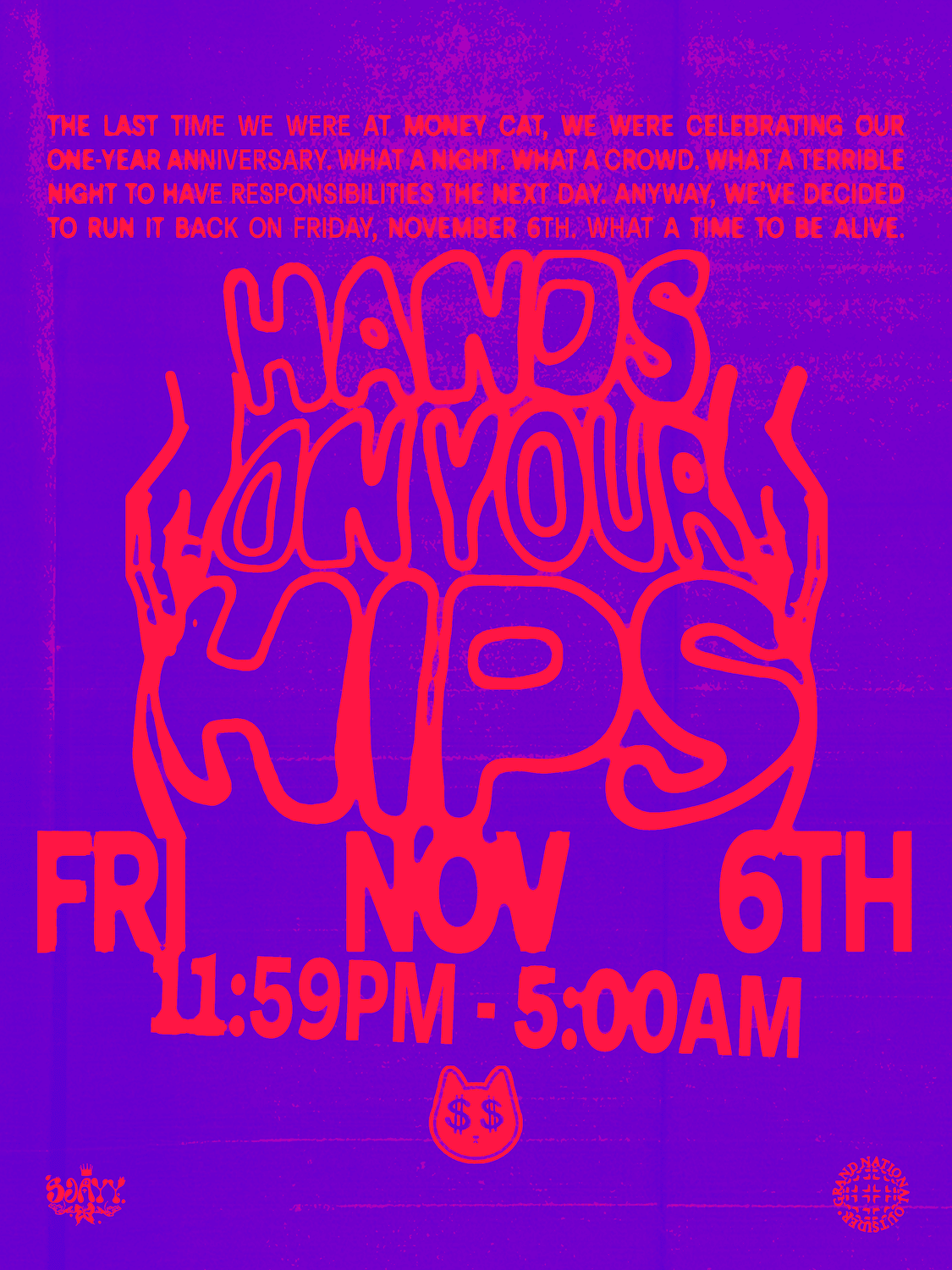 HANDS ON YOUR HIPS