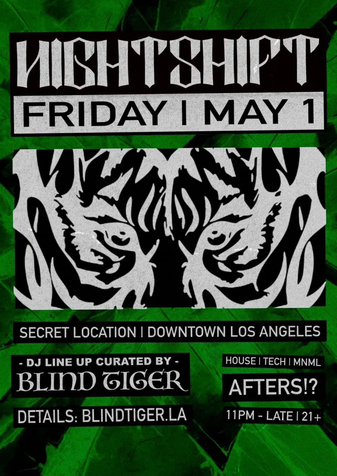 NIGHTSHIFT AFTER HOURS