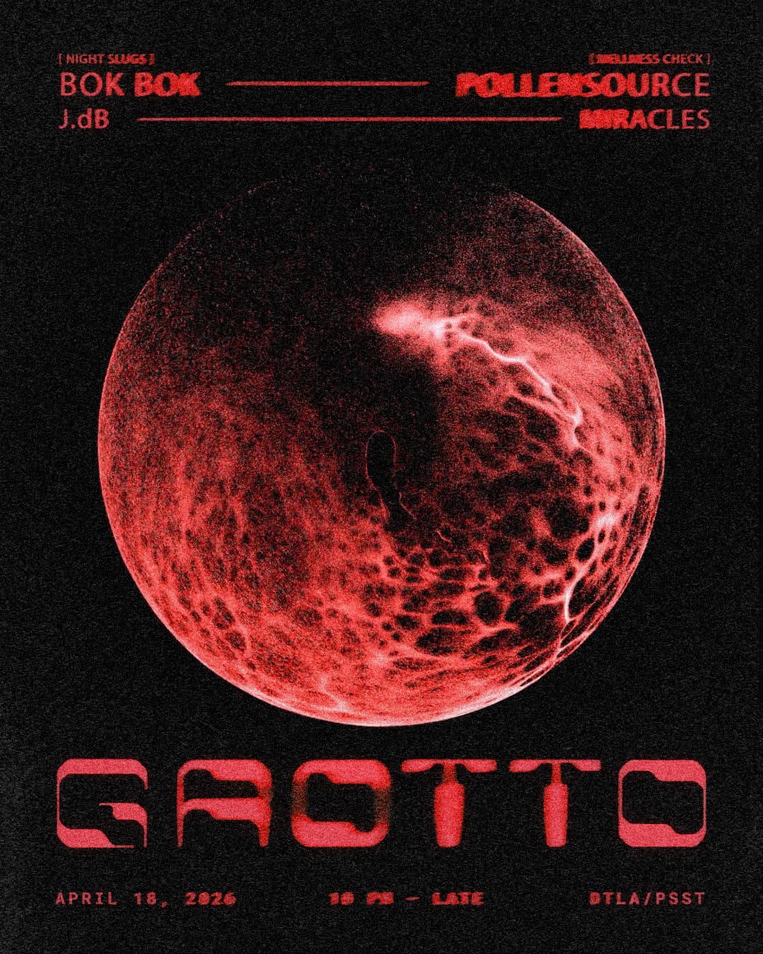 GROTTO - Bok Bok, pollensource