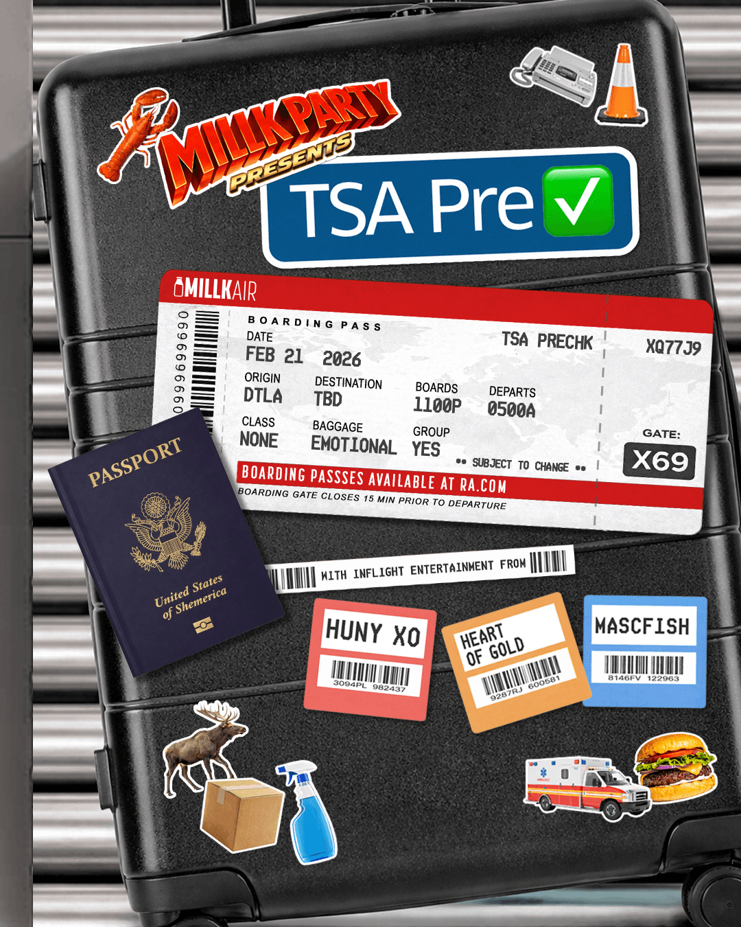 MILLK presents: TSA Precheck