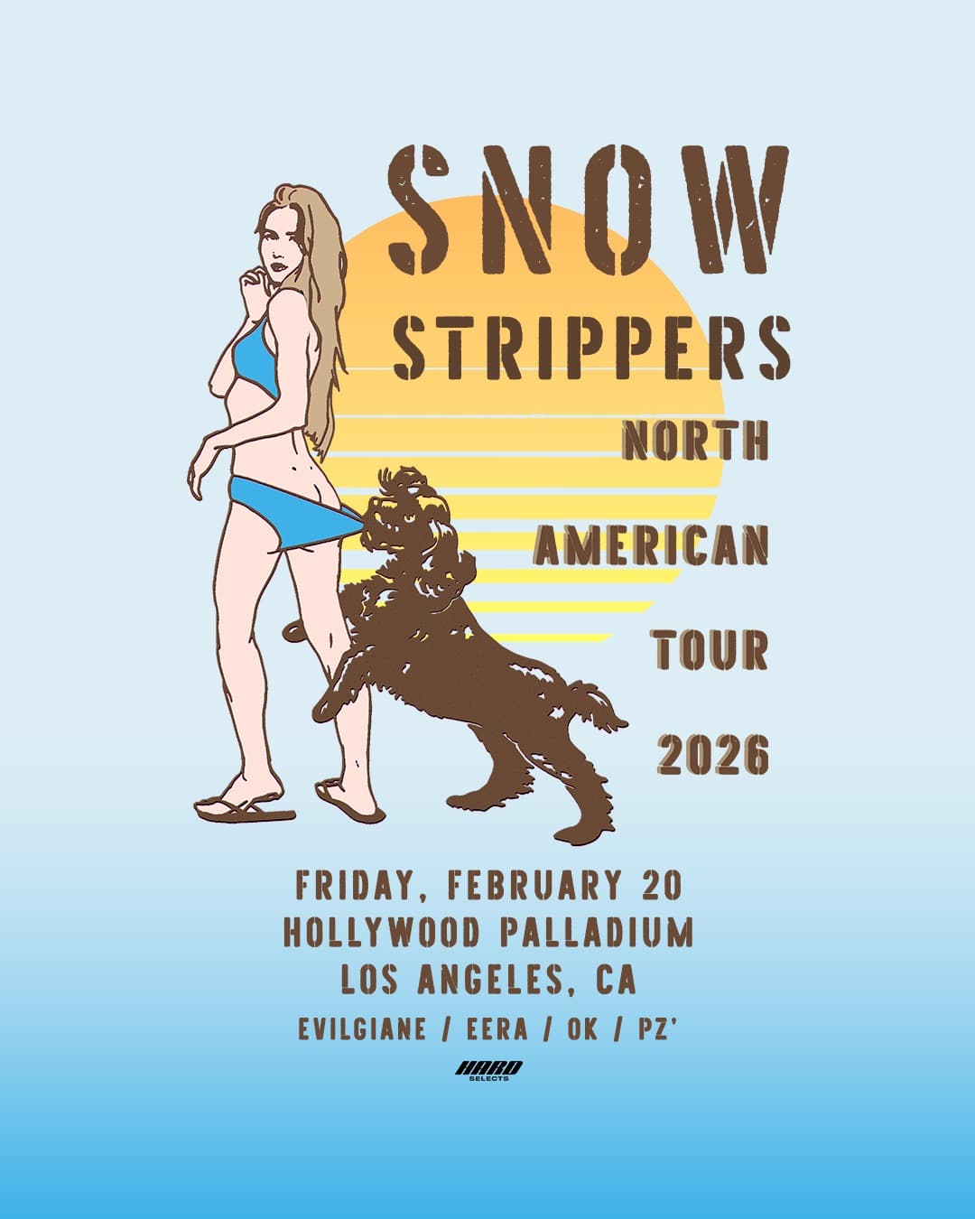 HARD Selects presents Snow Strippers