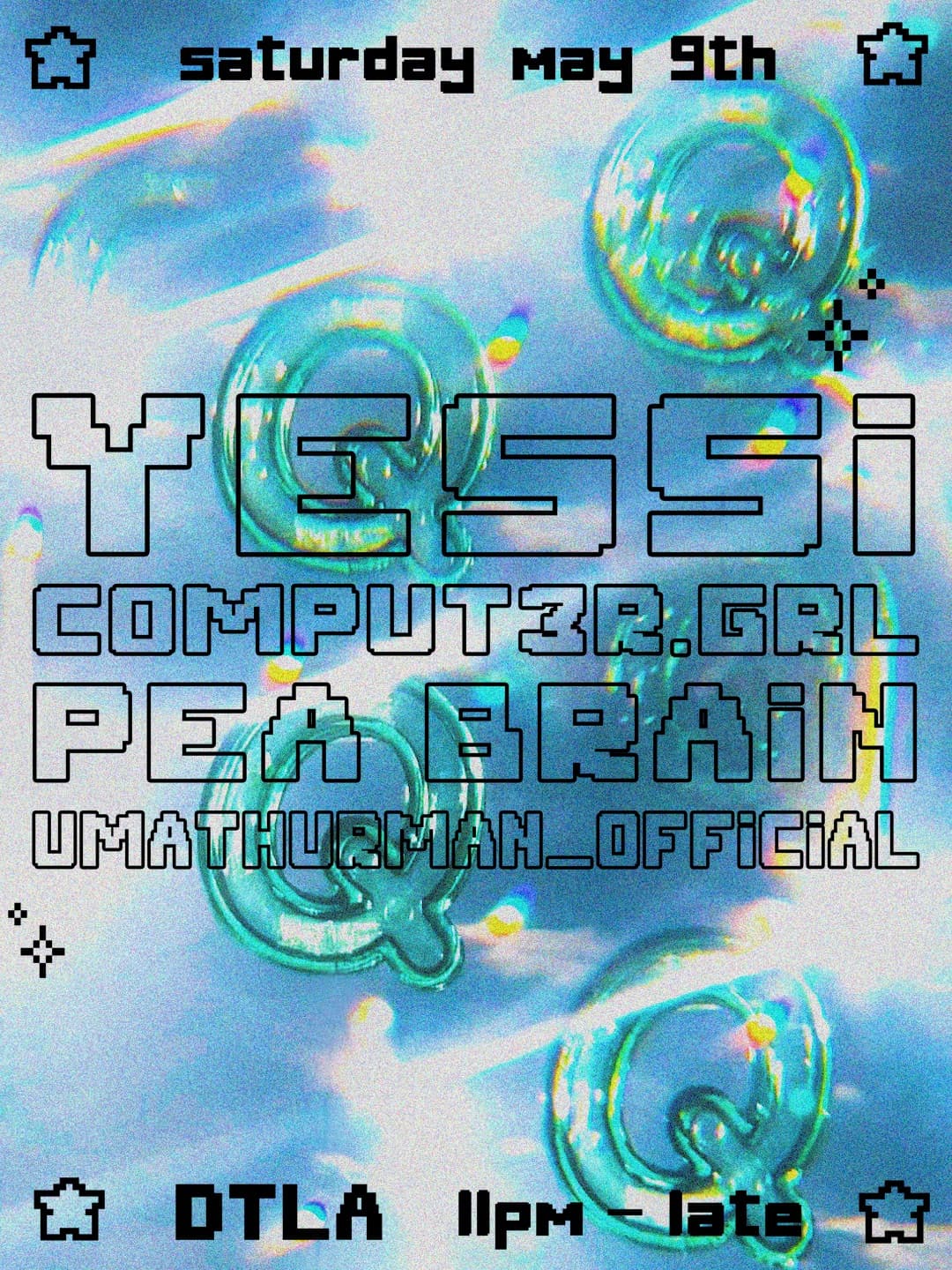 Q4Q4U with Yessi, comput3r.grl, Pea Brain, Vaughan Larsen
