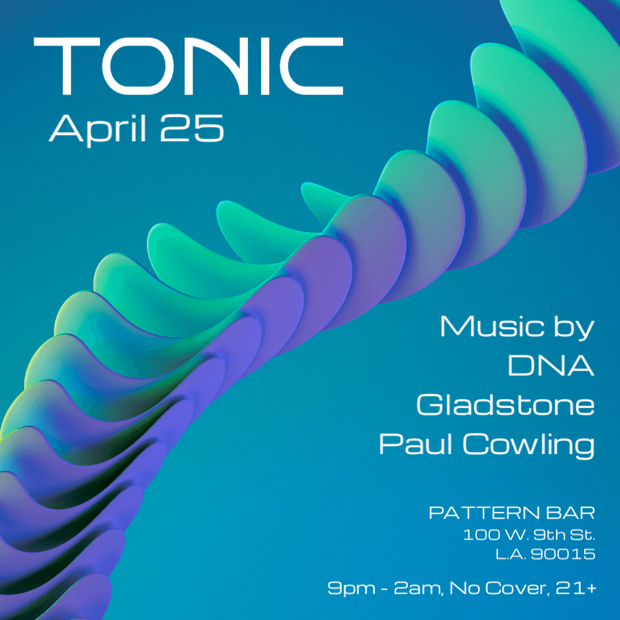 Tonic - A Prog House Pop-up