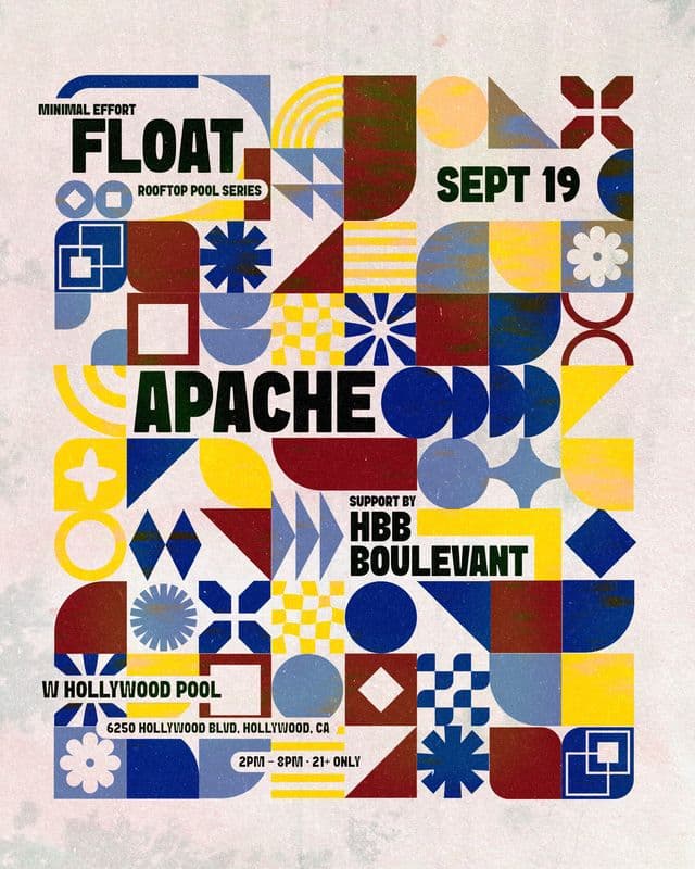 FLOAT Rooftop Pool Party feat. Apache [2-8 PM]