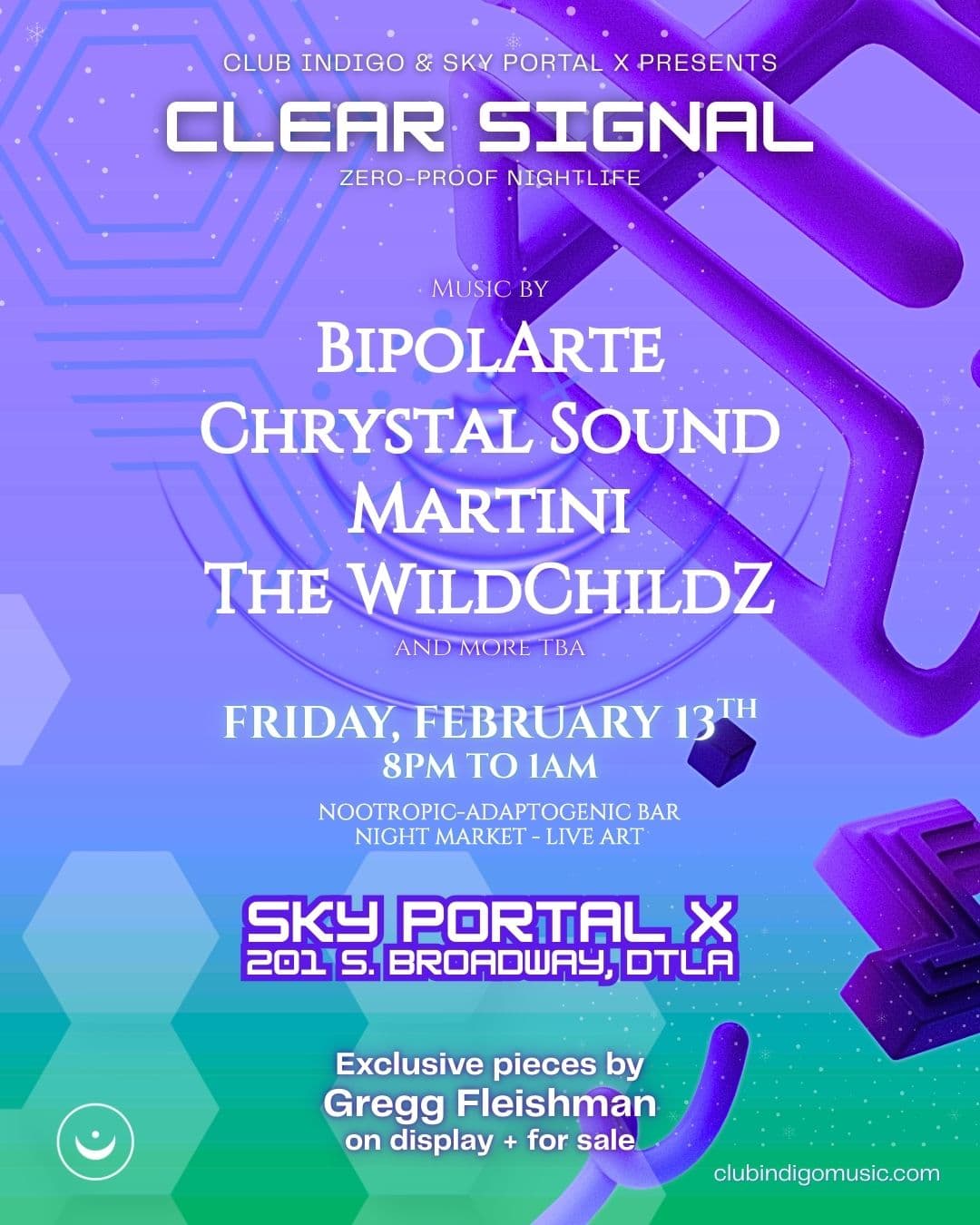 Clear Signal - Club Indigo + Sky Portal X