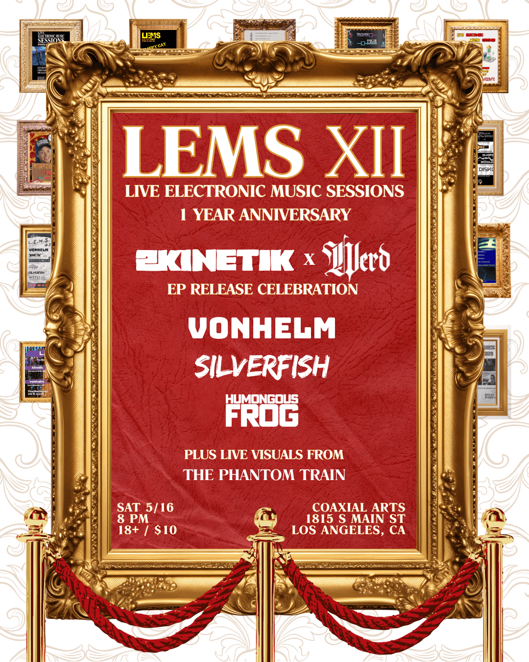 Live Electronic Music Sessions 1 Year Anniversary