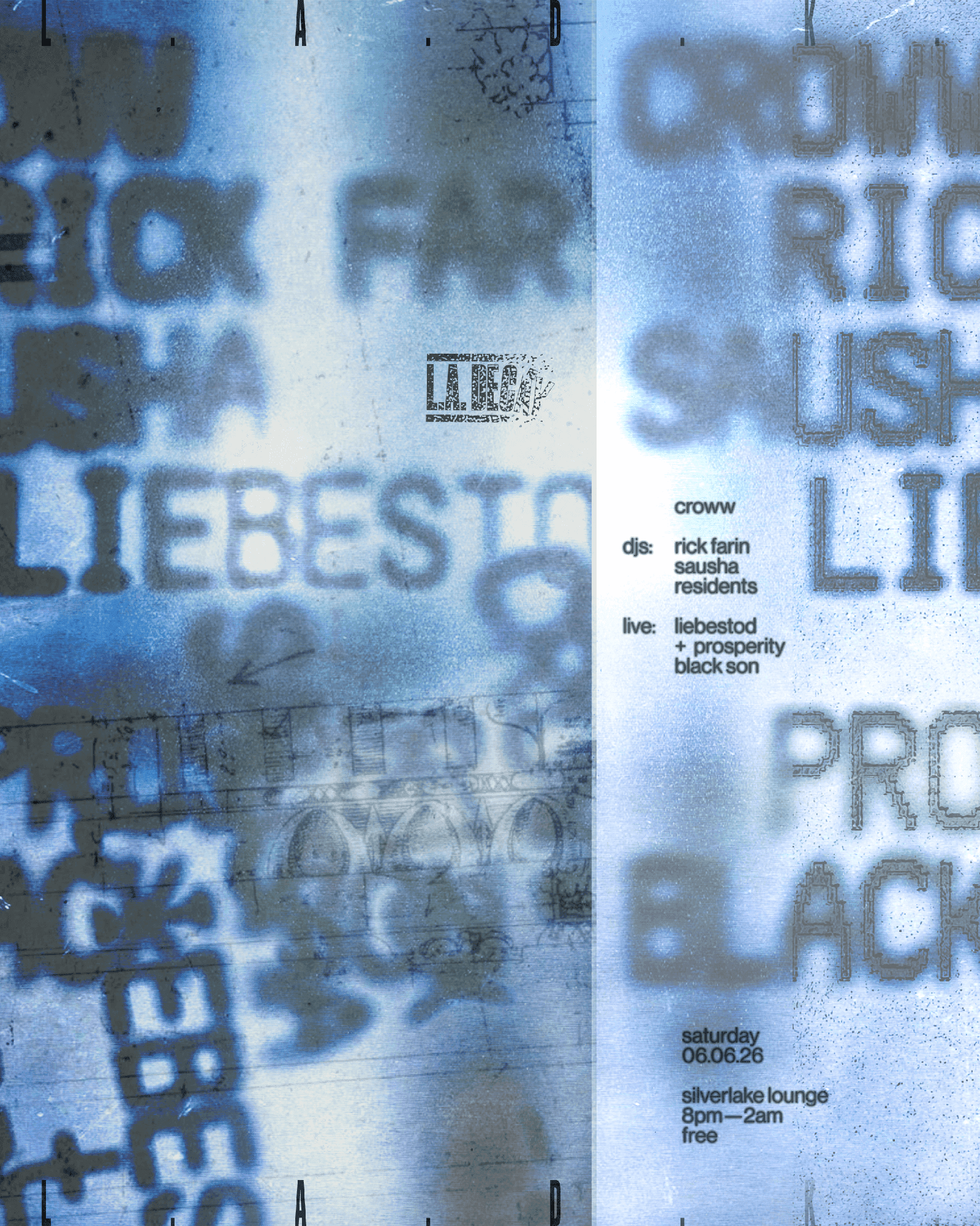 L.A. Decay: Croww, Rick Farin, Sausha