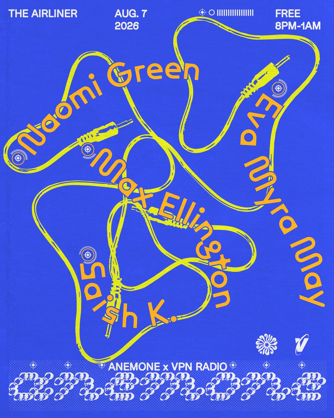 anemone x VPN Radio with Eva Myra May, Naomi Green, Max Ellington, Saish K