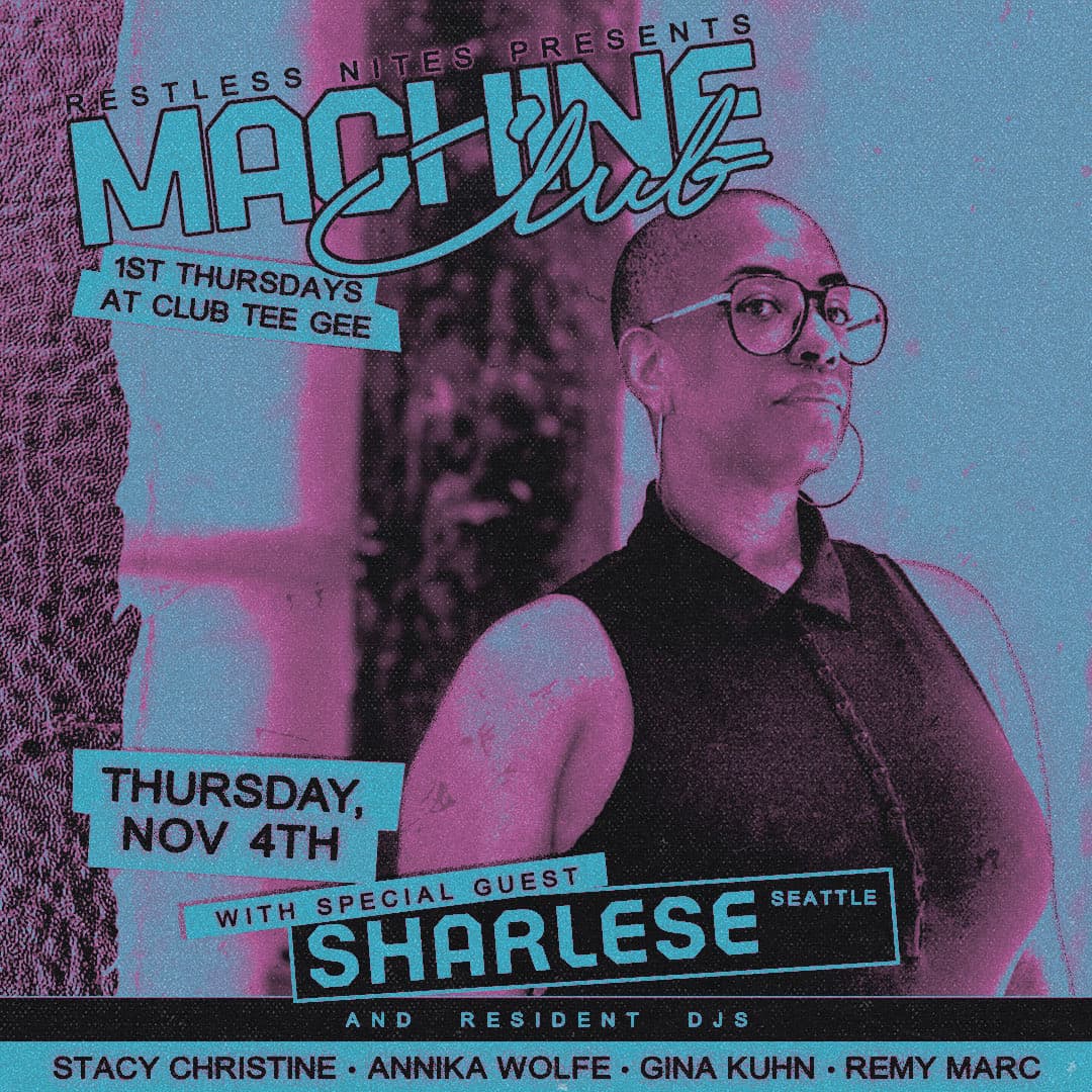 Machine Club 11/5 - Sharlese with Annika + Stacy