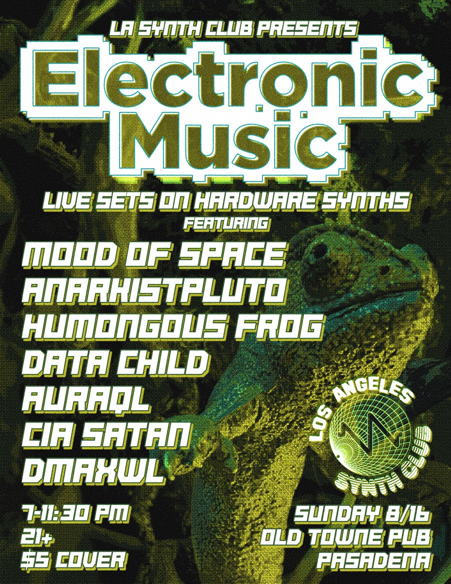 LA Synth Club presents Electronic Music