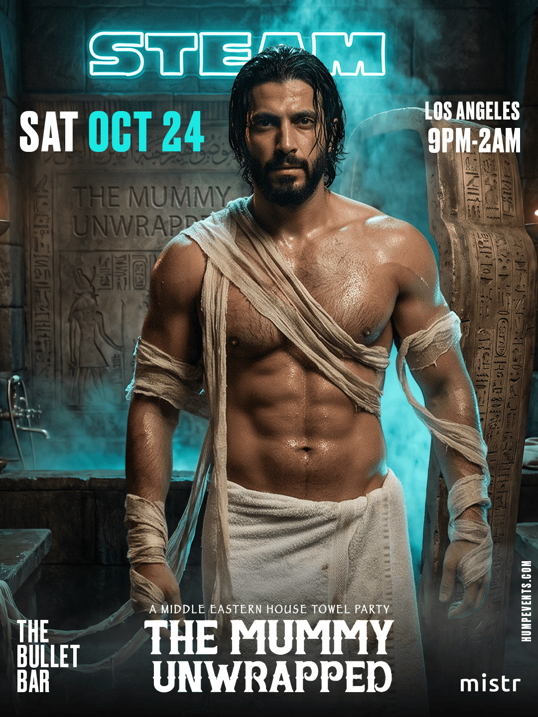 STEAM Towel Party - Middle Eastern House - The Mummy Edition
