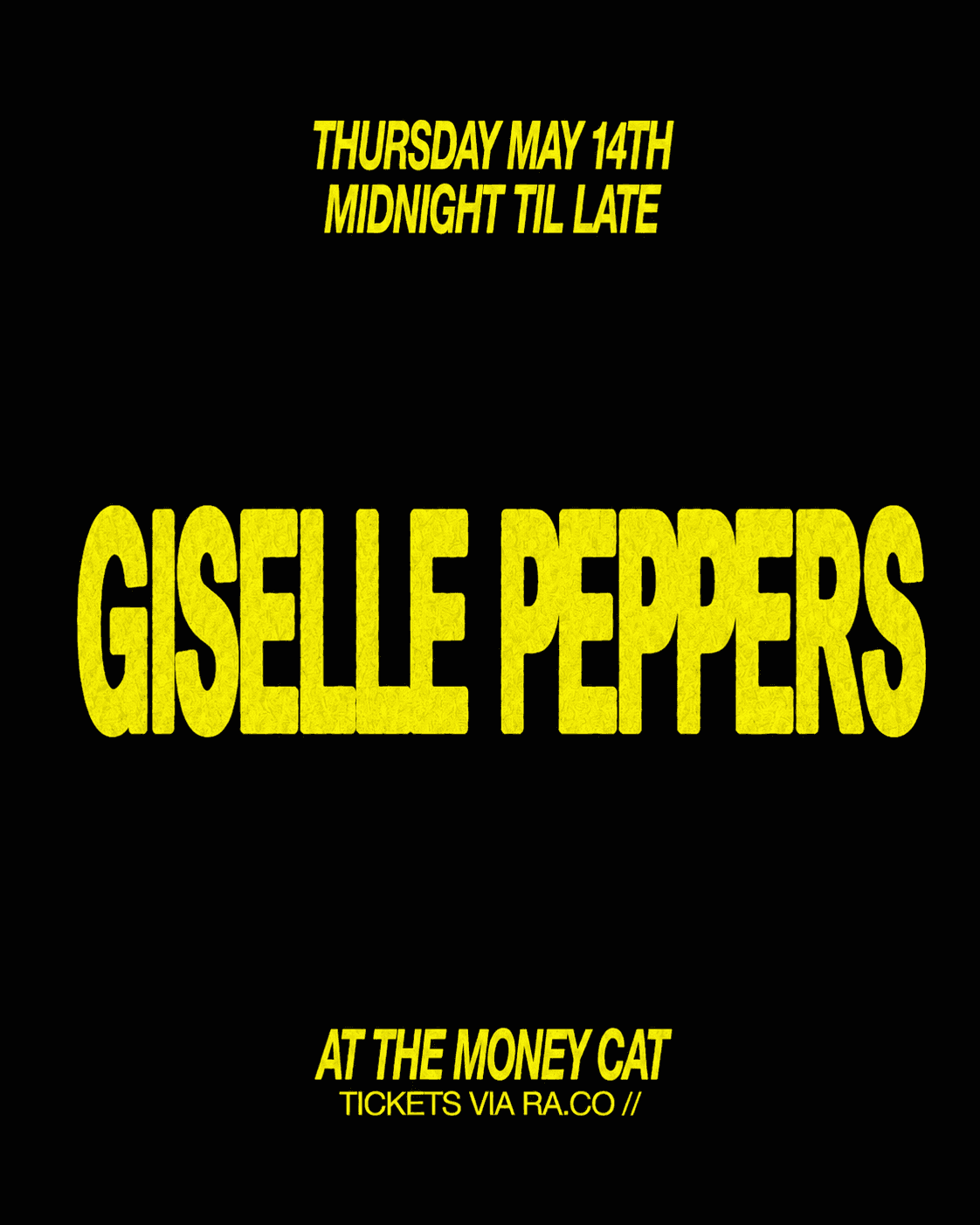 GISELLE PEPPERS at MONEY CAT