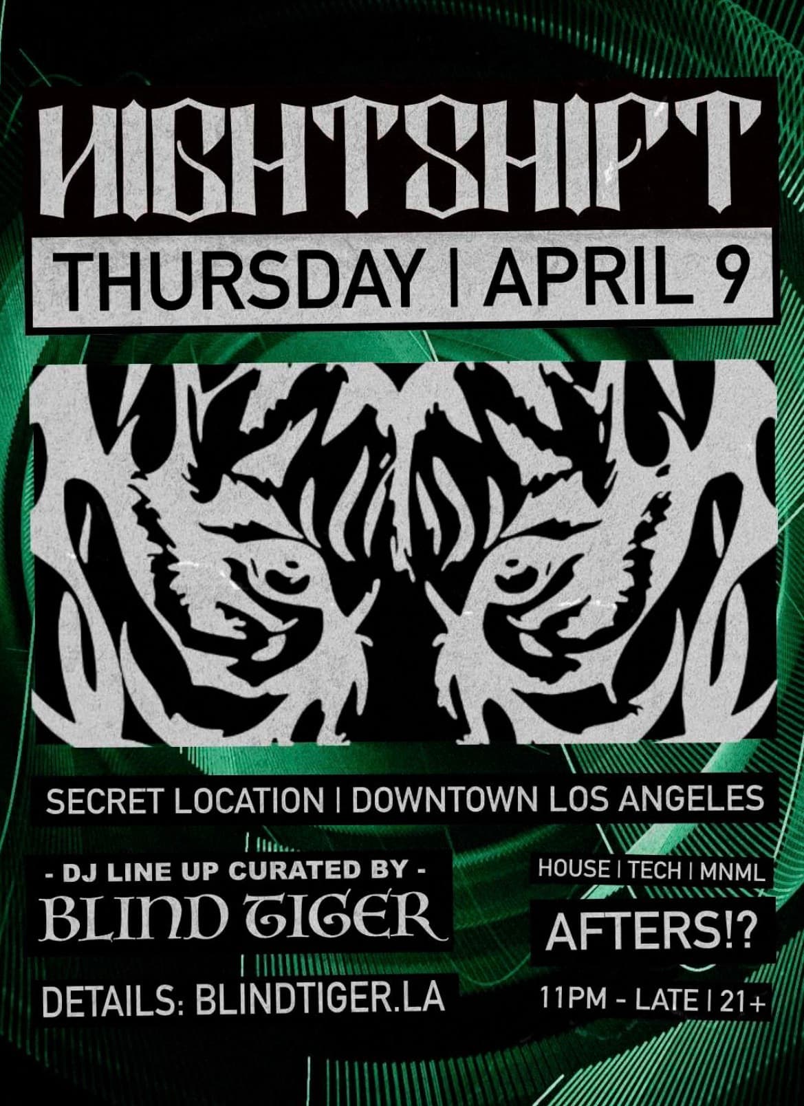 NIGHTSHIFT AFTER HOURS