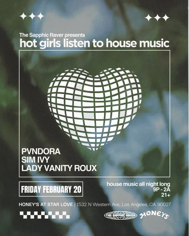 Hot Girls Listen To House Music: Queer Party at Honey's