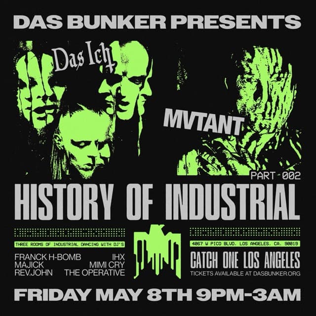 Das Bunker's History of Industrial Pt. 2 with Das Ich and MVTANT
