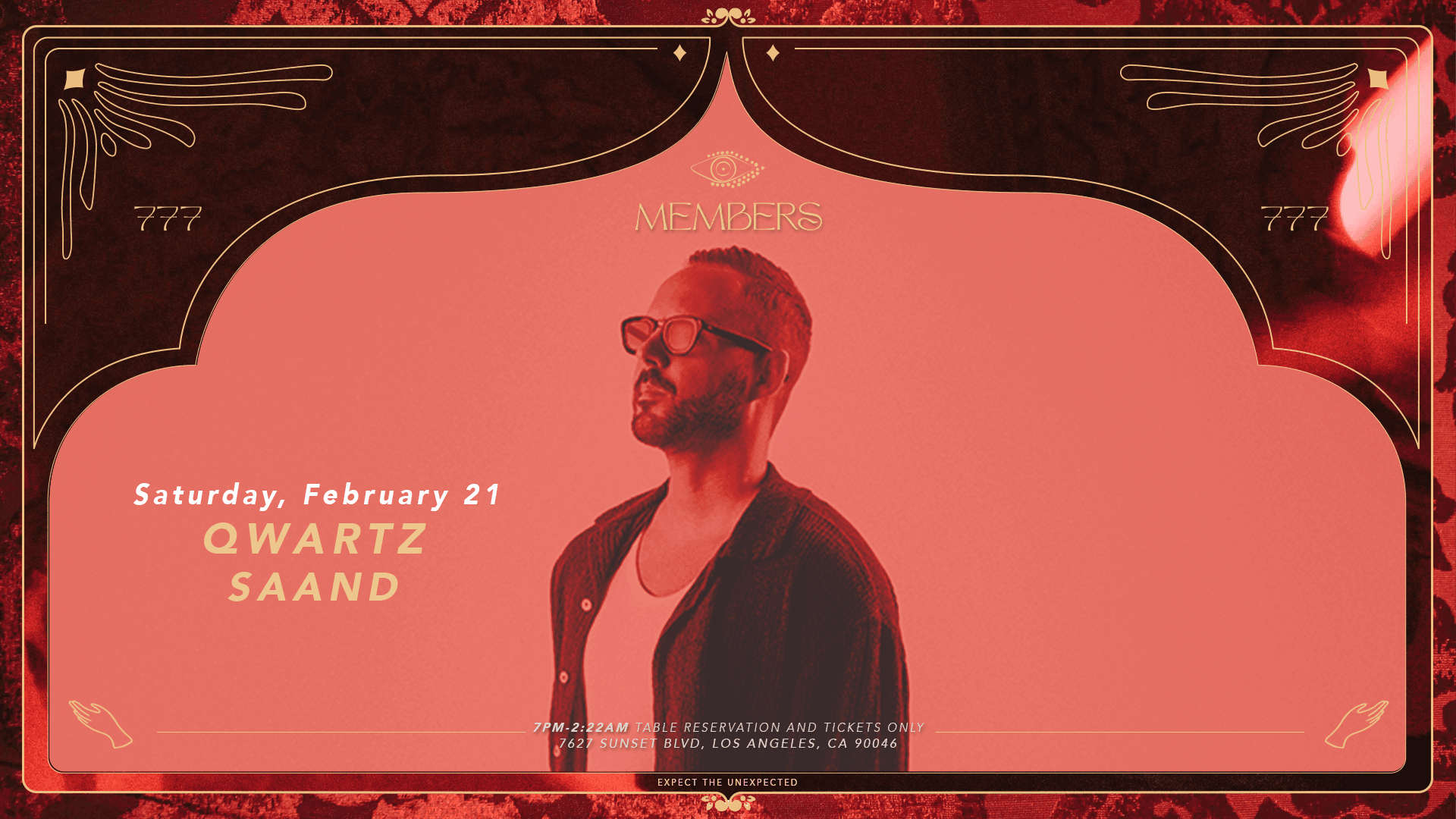 Members presents: QWARTZ & SAAND