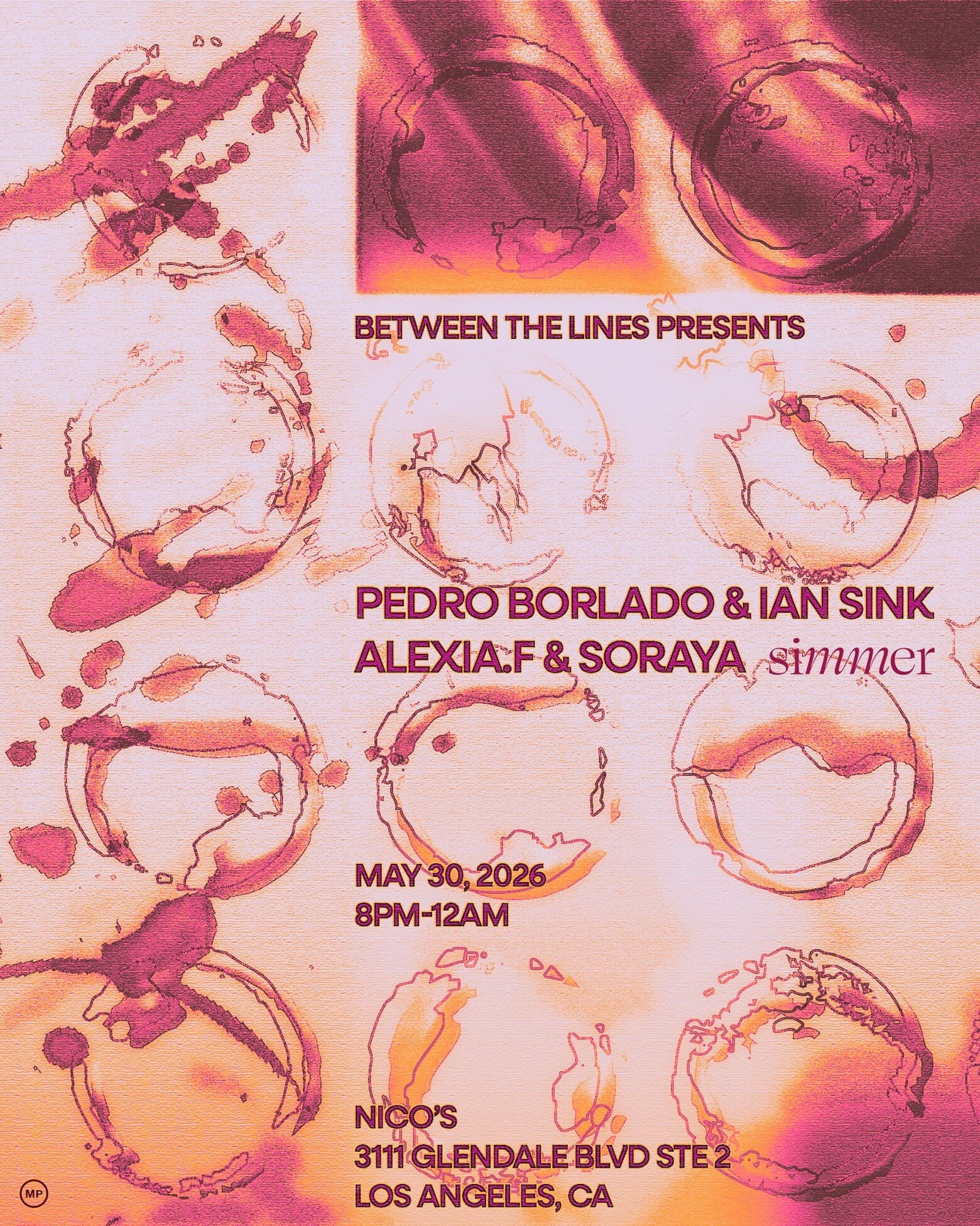 Between the Lines presents: Pedro Borlado & Ian Sink