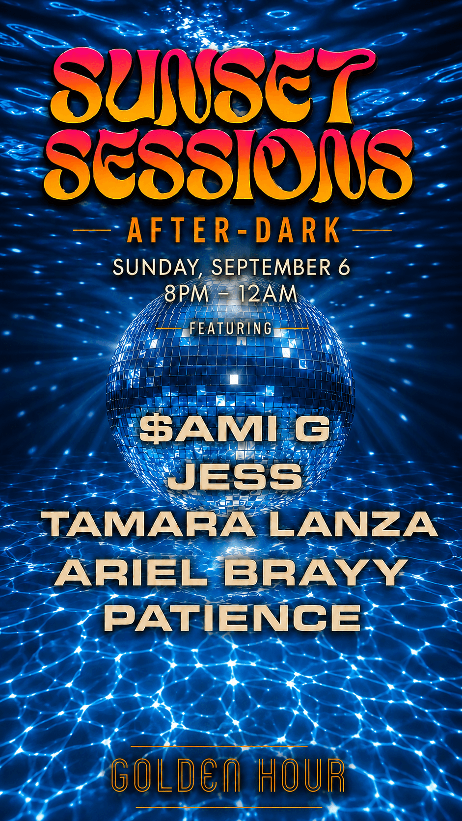 SUNSET SESSIONS 'After-Dark'