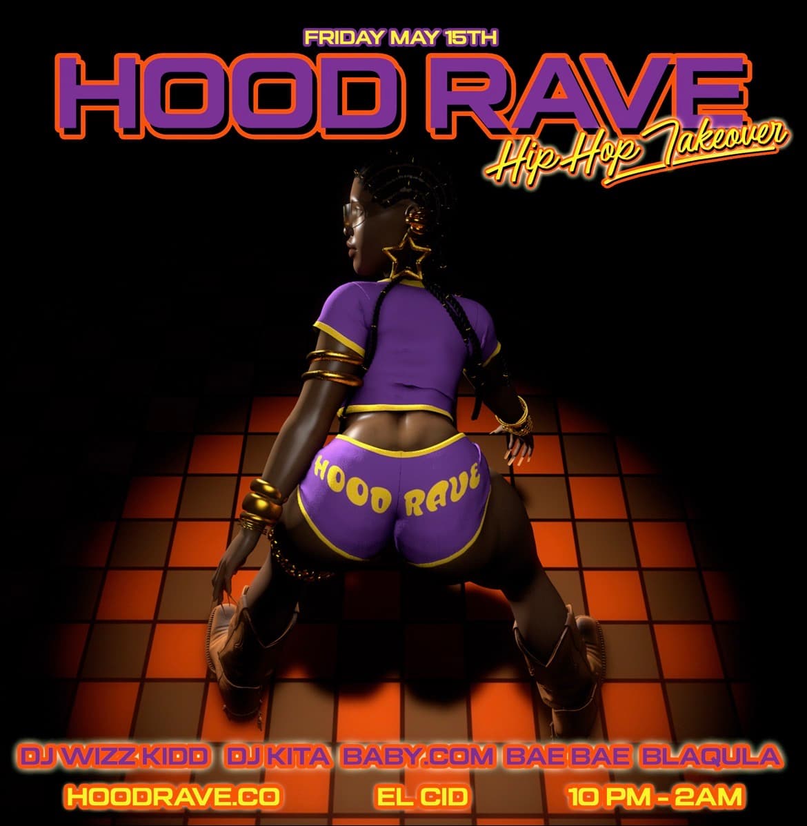 HOOD RAVE: HIP HOP TAKEOVER
