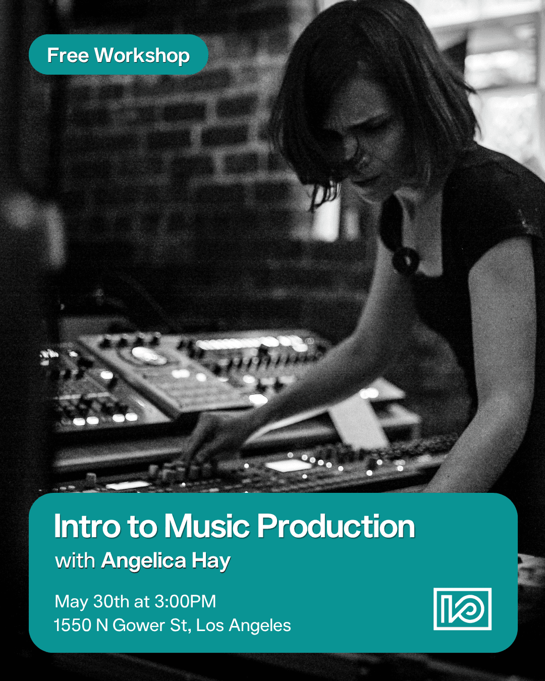 Intro to Music Production with Angelica Hay event
