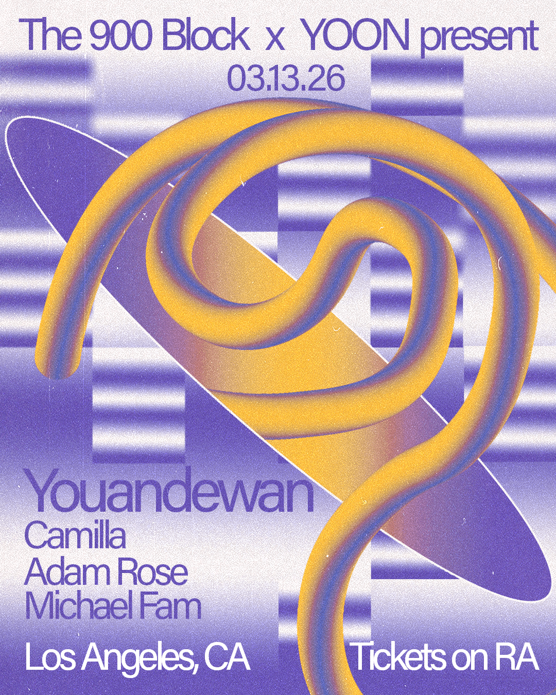 The 900 Block X Yoon present: Youandewan, CAMILLA