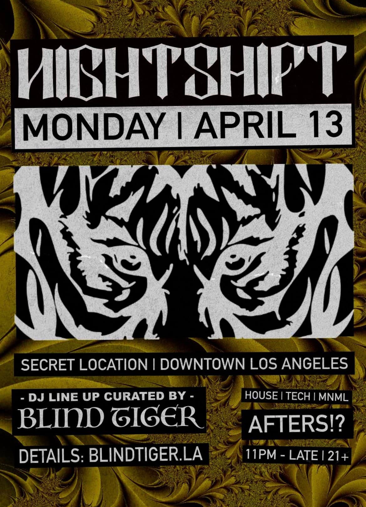 NIGHTSHIFT AFTER HOURS